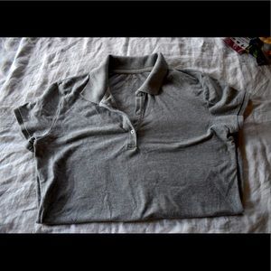 Arizona Jeans co polo shirt size large gray